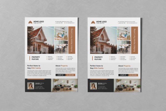 Download Clean Design Real Estate Flyers - Clean design Collection
