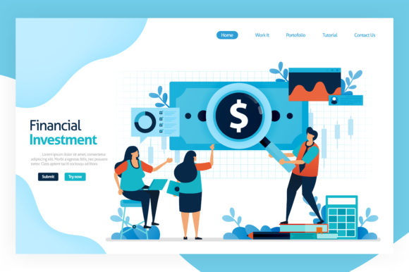 Download Landing Page of Financial Investment - Financial Collection