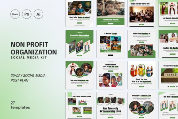 Download Non Profit Social Media Marketing Kit - Social Collection