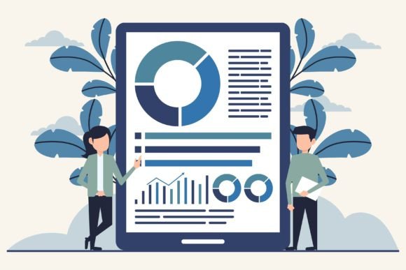 Download Business People Analyzing Financial Data - Financial Collection