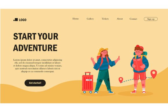 Download Travel Agency Landing Page - Premium Bundle