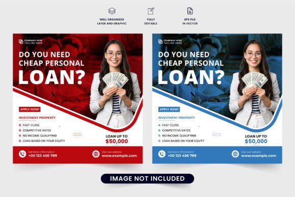 Download Financial Bank Loan Service Template - Financial Collection