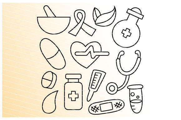Download Medicine and Medical Doodle Illustration - Illustration Collection