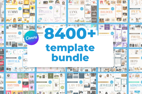Download 8400+ Social Media Canva Template Bundle - Social Collection