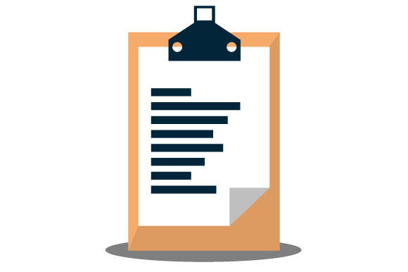 Download Illustration of White Brown Medical Note - Illustration Collection