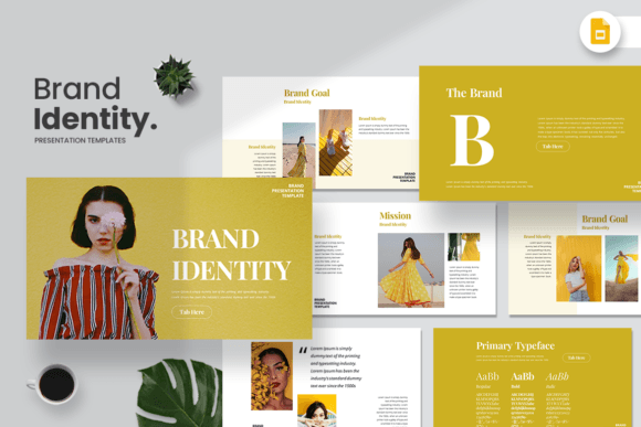 Download Brand Identity - Google Slides Template - Slide Collection