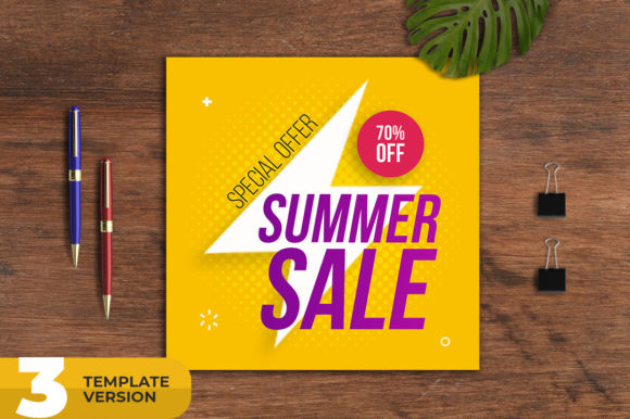 Download Summer Sale Social Media Banner - Social Collection