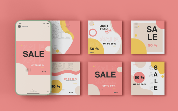 Download Social Media Templates-Sale-012-22 - Social Collection
