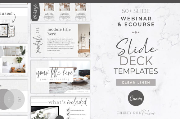 Download Webinar &amp; Course Slide Deck Template - Slide Collection