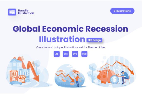 Download Global Economic Recession Illustration - Illustration Collection